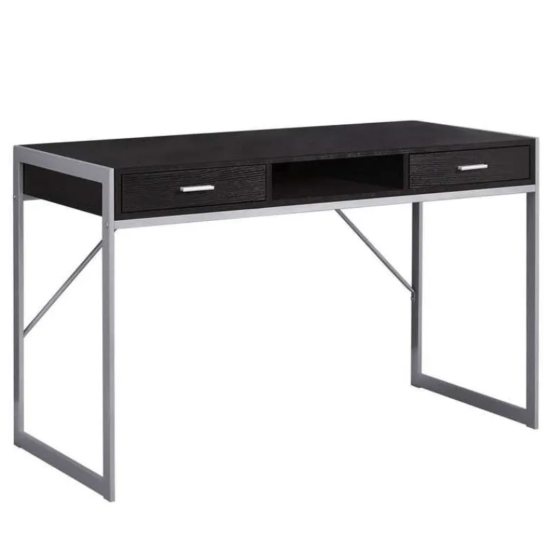 Monarch Computer desk - 48"l / / silver metal -