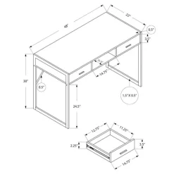 Monarch Computer desk - 48