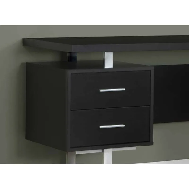Monarch Computer desk - 60"l / / silver metal -
