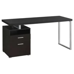 Monarch Computer desk - 60"l / / silver metal -