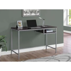 Monarch Computer desk - 48"l / / silver metal -