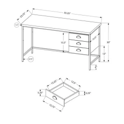 Monarch Computer desk - 55