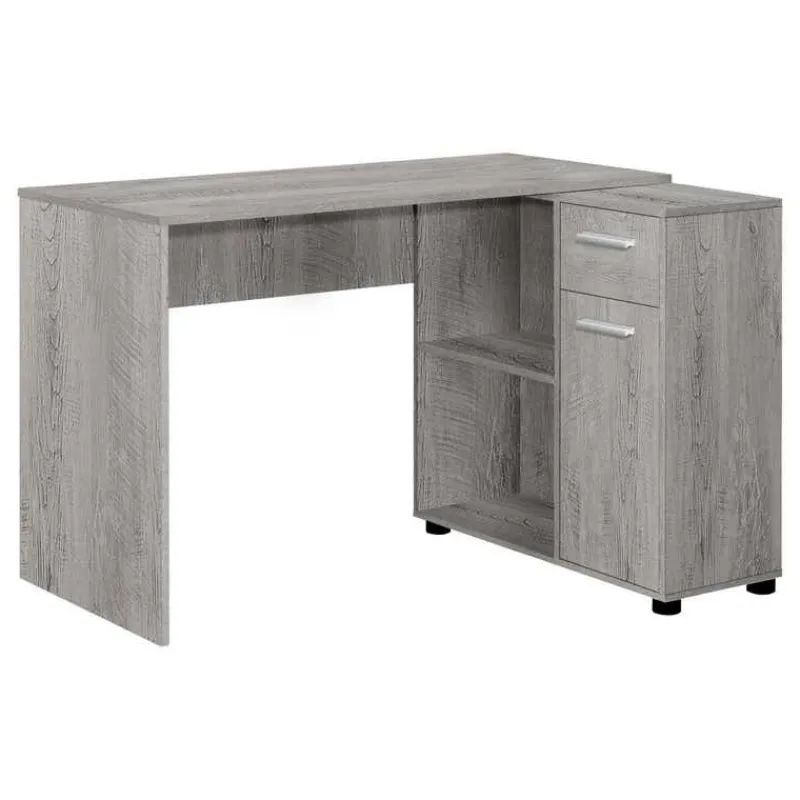 Monarch Computer desk - 46"l / industrial / storage cabinet -