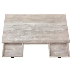 Monarch Computer desk - 48"l / reclaimed wood / black metal -