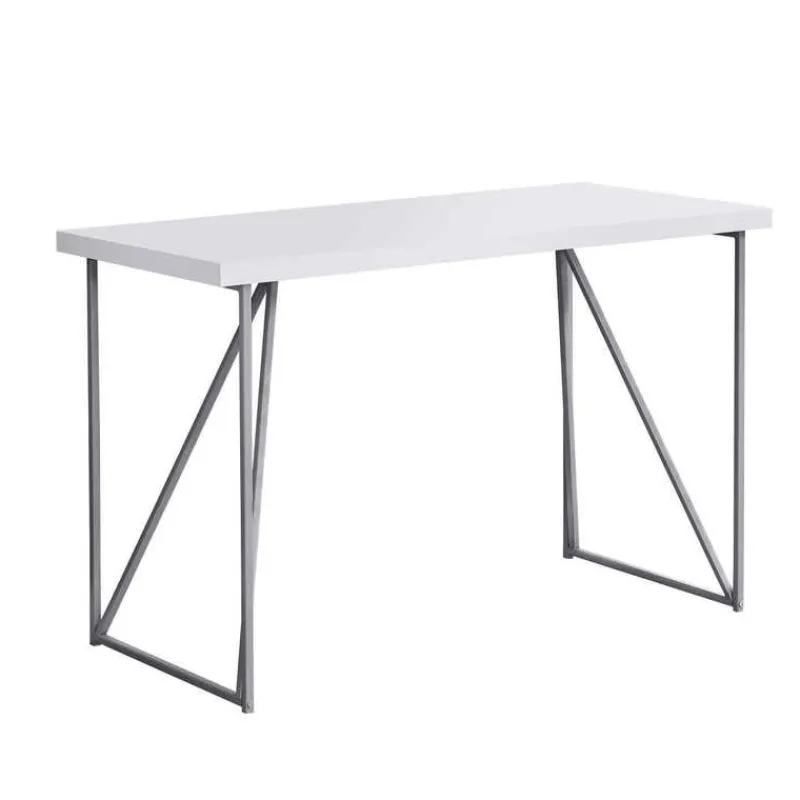 Monarch Computer desk - 48"l / / silver metal -