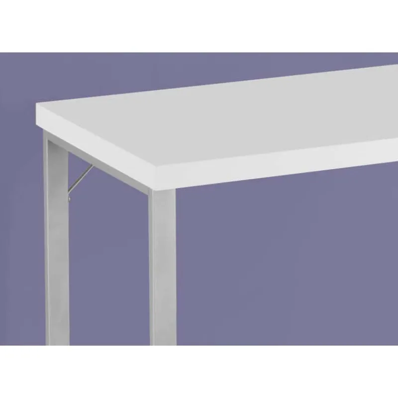 Monarch Computer desk - 48"l / / silver metal -