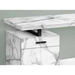 Monarch Computer desk - 48"l / marble left or right facing -