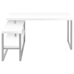 Monarch Computer desk - l-shaped / corner / 2 open shelves / 60