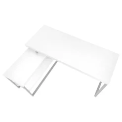 Monarch Computer desk - l-shaped / corner / 2 open shelves / 60