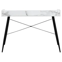 Monarch Computer desk - small hutch / 2 storage cubbies / 1 shelf - 48