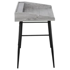 Monarch Computer desk - small hutch / 2 storage cubbies / 1 shelf - 48"l - wood- -