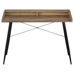 Monarch Computer desk - small hutch / 2 storage cubbies / 1 shelf - 48"l - recl -