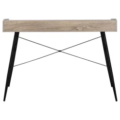 Monarch Computer desk - small hutch / 2 storage cubbies / 1 shelf - 48