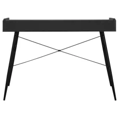 Monarch Computer desk - small hutch / 2 storage cubbies / 1 shelf - 48"l - / bl -