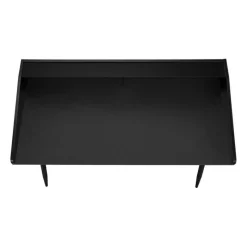 Monarch Computer desk - small hutch / 2 storage cubbies / 1 shelf - 48
