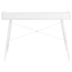 Monarch Computer desk - small hutch / 2 storage cubbies / 1 shelf - 48