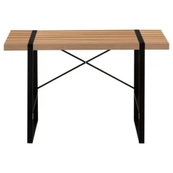 Monarch Computer desk - thick-panel desktop / inset metal legs - 48"l - light reclaim -