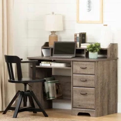 Meubles South Shore Computer Desk with Hutch - South Shore