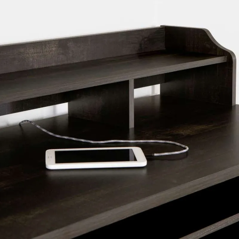 Meubles South Shore Computer Desk with Hutch - South Shore