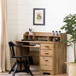 Meubles South Shore Computer Desk with Hutch - South Shore