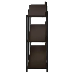 Monarch Console table - 3 tier / shelves / rectangular / metal legs - 48"l - -