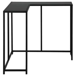 Monarch Console table - l-shaped / corner / metal frame - 36
