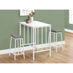 Monarch Counter height table with 2 stools