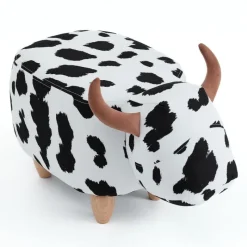 Cow-Shaped Kids Pouf – 25.6