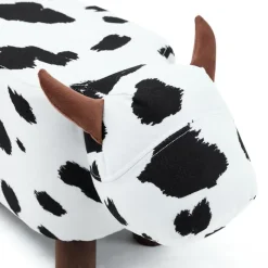 Cow-Shaped Kids Pouf – 17.7" x 9.1" x 10.6"