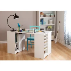 Meubles South Shore Craft Table with Storage - South Shore