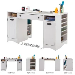 Meubles South Shore Craft Table with Storage - South Shore