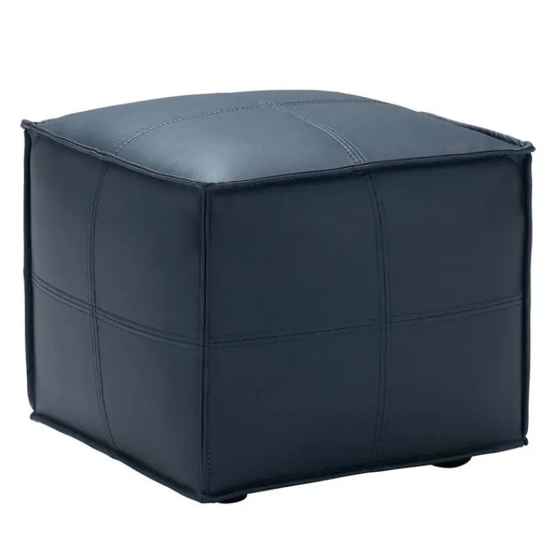 Cube Pouf - Blue