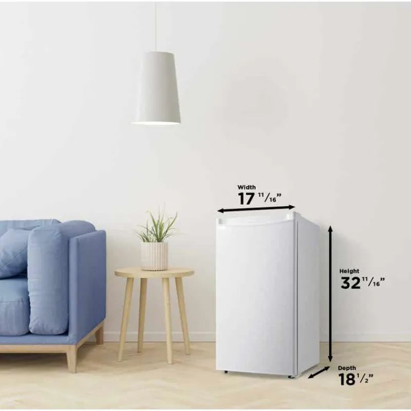 Danby 3.2 cu ft Compact Refrigerator Compact - DCR032A2WDD