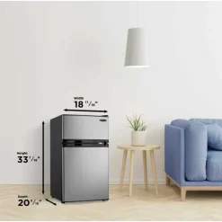 Danby 3.1 cu ft Compact Refrigerator Compact - DCR031B1BSLDD