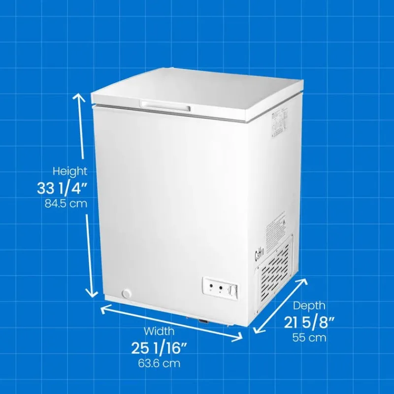 Danby 5.3 Cu Ft Freezer , Honrizontal, 26.5" - DCF050A6WM