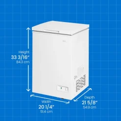 Danby 3,5 Cu Ft Freezer , Honrizontal, 20.25