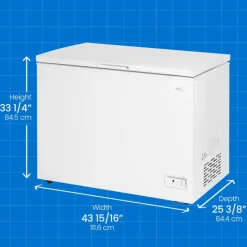 Danby 10 Cu Ft Freezer , Honrizontal, 44" - DCF100A6WM