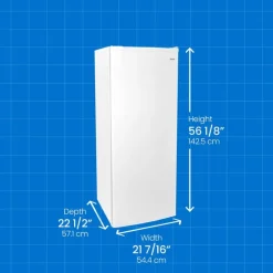 Danby 6 cu. ft. Freezer , Vertical, 22" - DUFM060B2WDB