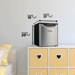 Danby 1,7 Cu Ft Refrigeraor Compact - DAR017A3BSLDB