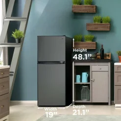 Danby 4,7 Cu Ft Refrigeraotor Compact - DCR047A1BBSL
