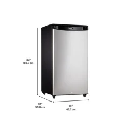 Danby 3,3 Cu Ft Refrigerator Compact - DAR033A1BSLD