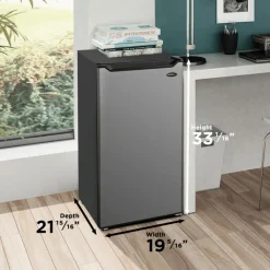Danby 4,4 Cu Ft Refrigerator Compact - DCR044B1SLM