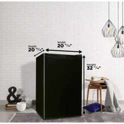 Danby 4,4 cu ft Refrigerator Compact - DAR044A4BDD