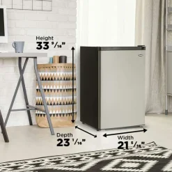 Danby 4,5 Cu Ft Refrigerator Compact - DCR045B1BSLDB