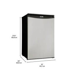Danby 4,4 Cu Ft Refrigerator Compact - DAR044A4BSLD