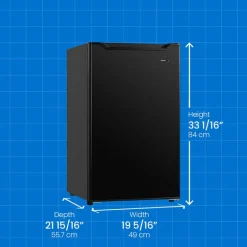 Danby 4,4 Cu Ft Refrigerator Compact - DCR044B1BM
