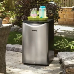 Danby 4,4 Cu Ft Refrigerator Compact - DAR044A6BSLD