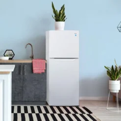 Danby 24 in 11 Cu ft Refrigerator Top Freezer - DFF116B2WDBL