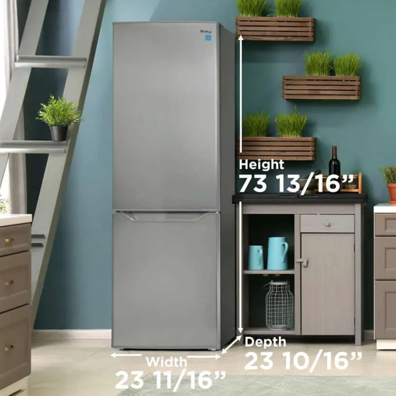 Danby 25 In 10 Cu Ft Refrigerator Bottom Freezer - DBMF100B1SLDB