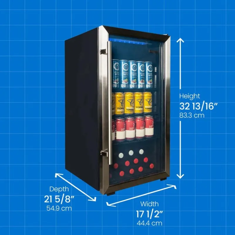 Danby Beverage Center 17.5" - DBC117A2BSSDD-6